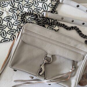Rebecca Minkoff M.A.C. Bag (Dove Gray) Shoulder/Crossbody